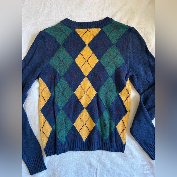 NWT AE Argyle Knit Sweater - Picture 5 of 7